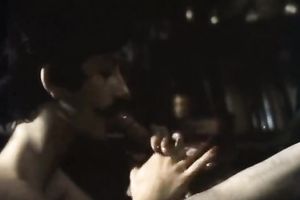 Young diminutive blondie giving a oral-job to her boyfriend