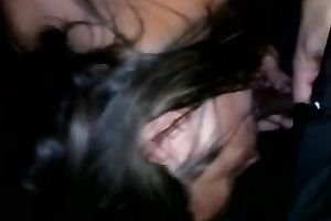 Amateur brunette hair works on my shaft previous to taking it in her vagina