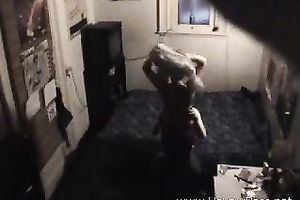Stunning hidden livecam vid with my coed working on my prick