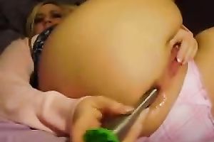 I love to fuck my loose backdoor with my favourite sex toy