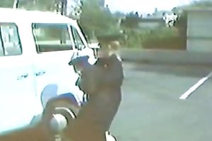 Hot retro movie with a dark brown hussy getting her hirsute slit fucked