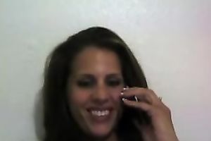 Playful web camera model flashes her pantoons and masturbates for me