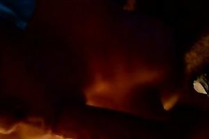 Submissive legal age teenager harlot takes a load of cum in her face hole