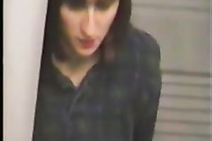 Gorgeous chick with slender body and miniature scones acquires filmed on hidden livecam