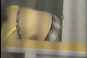 Gorgeous chick with slender body and miniature scones acquires filmed on hidden livecam