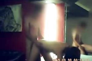 Slender hooker with tiny pantoons loves cowgirl position