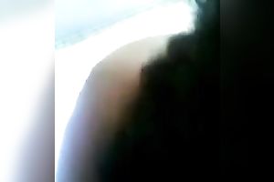 Busty brunette hair tenant enjoys engulfing and riding my prick