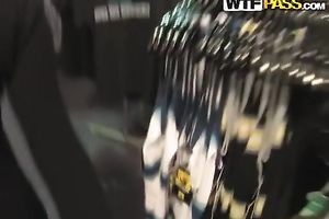 Amateur Married slut gives head and receives her bald wet crack banged hard