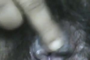 Chubby Indian milf shows off her unshaved soaked love tunnel on homemade movie scene