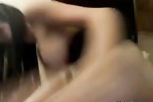 Sizzling black cock sluts enjoys drilling her holes with toys in sexy web camera solo