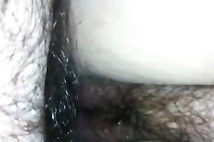 Puffy bearded cunny of my big beautiful woman gf receives eaten and fucked