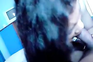 Alluring Indian nympho is indeed wonderful at giving blowjobs