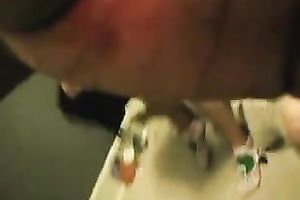 Two wicked white slags sharing my BBC on POV tape