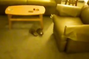 Once my brunette hair GF takes my ramrod in her throat she is unstoppable