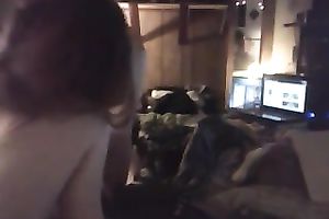 Hot and nerdy white girlfriend loves wicked soaked sex on webcam