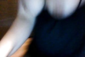 Chubby mama shows her anal opening and plays with her muff