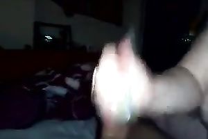 Black-hiared big beautiful woman sucks and rubs my BBC in homemade movie scene