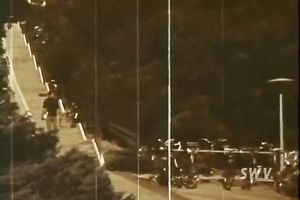 Blond head excited lassie receives harshly mish way shoved on ottoman