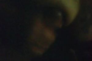 My swarthy BBC slut shows her big jugs and sucks my black weiner