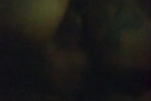 My swarthy BBC slut shows her big jugs and sucks my black weiner