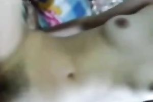 Making out with my cute Indian GF and fucking her fur pie