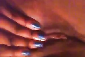 Fine homemade episode with me rubbing my palpitating wet crack