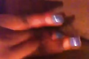 Fine homemade episode with me rubbing my palpitating wet crack