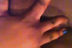 Fine homemade episode with me rubbing my palpitating wet crack