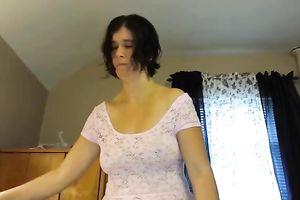 I can watch my wife's swollen teats throughout her shirt