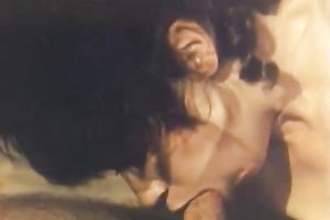 Lewd brunette receives ass-fucked from behind after engulfing a 10-Pounder