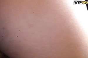 Lovely youthful girlfriend sucks a large pink penis of her boyfriend