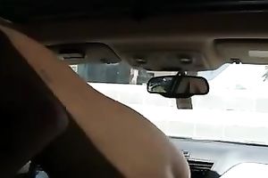 My beautiful GF is riding my deliciously fascinating dong in my car