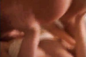 Raunchy bitches fuck furiously in maddest FFM 3some fuck session