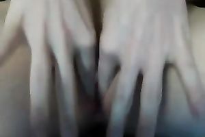 Amazing pussy fingering solo with my ex GF Kristie