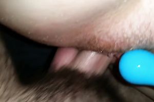 close up of shlong in redhead muff