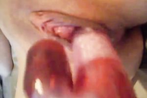 Toy screwed my luscious Asian neighbour until this babe cums and squirts