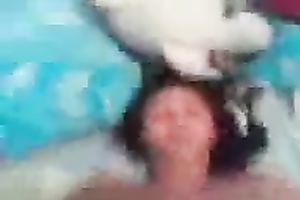 Female cousin of my old ally was happy to acquires her cum-hole drilled