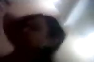 Arab nympho strokes my ramrod with her hand and then sucks it like a pro