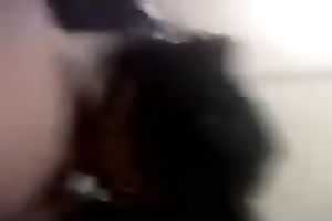 Arab nympho strokes my ramrod with her hand and then sucks it like a pro