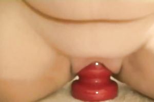 Incredible homemade scene with me fucking my snatch with a buttplug