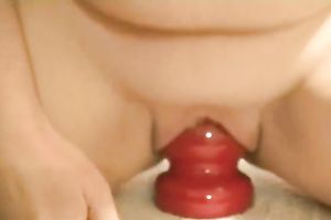 Incredible homemade scene with me fucking my snatch with a buttplug