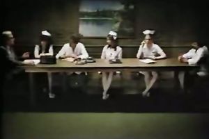 Two hawt and lustful nurses decided to have pleasure with the doctor