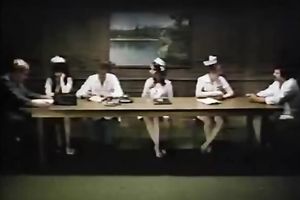 Two hawt and lustful nurses decided to have pleasure with the doctor