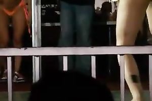 Awesome G string contest in the club for your viewing fun