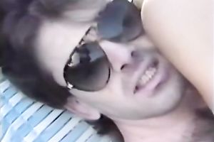 Mind-blowingly charming nympho with curly hair receives screwed hard from behind