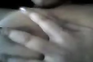 Hot Indian sweetheart showed me her large soaked tits on web camera