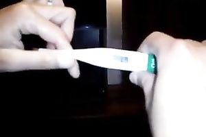 Big butted hooker in red plaid petticoat needs her butthole stretched out