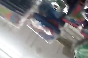 A very uncommon pont of time when I catch two upskirt flashes on one clip