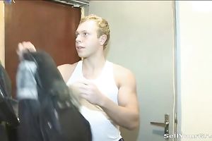 Insatiable honey receives her enchanting twat drilled in missionary position