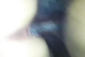 My pink juicy love tunnel can't acquire sufficiently of this dark large ramrod